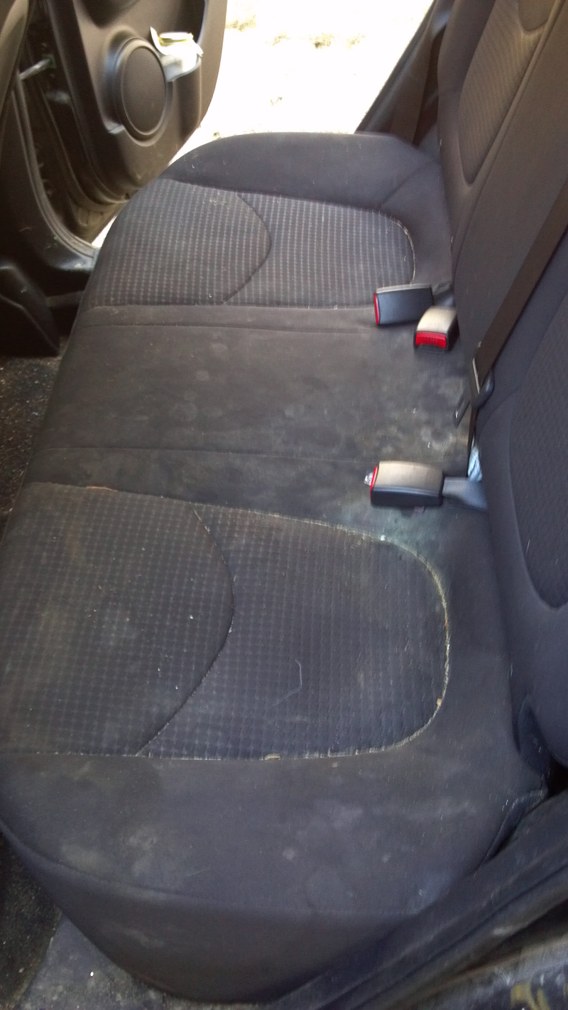 Rear before. Grotty.